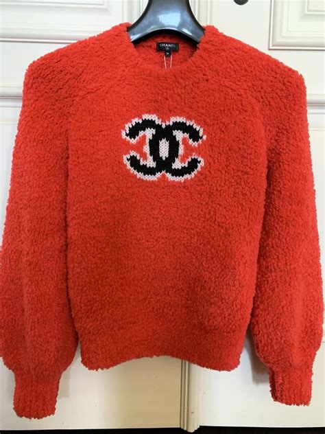 chanel mens knitwear|chanel knit pullover.